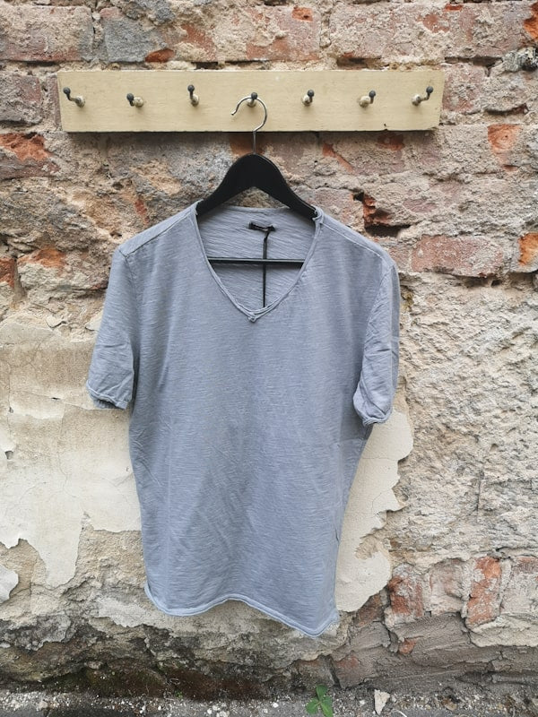 T-Shirt V Ausschnitt grau  - Imperial