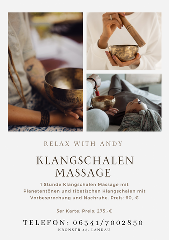 Klangschalen Massage