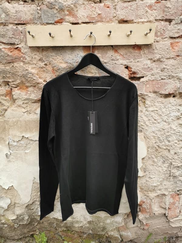 Baumwoll Pullover schwarz - Imperial