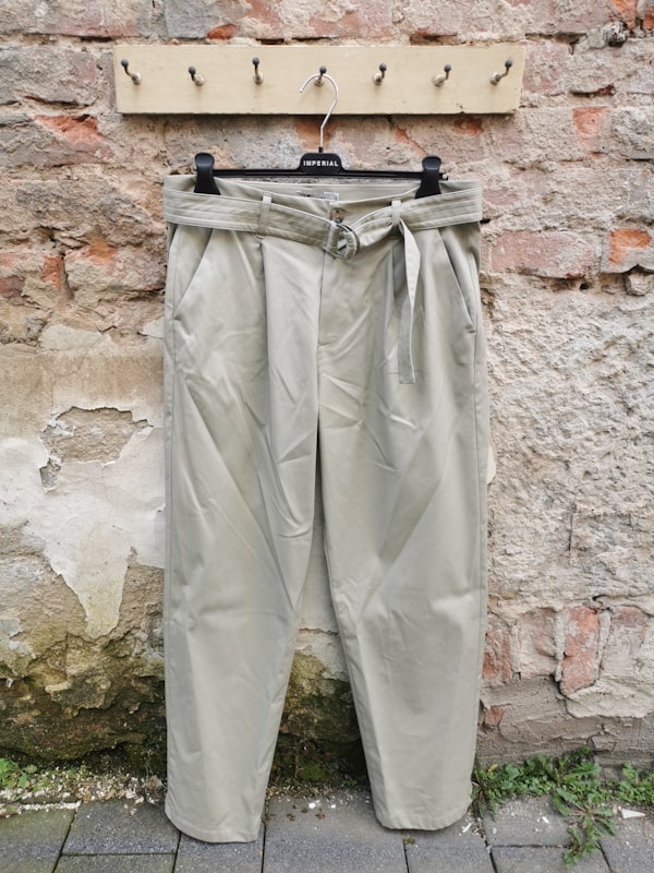 Hose mit weitem Bein khaki - Imperial