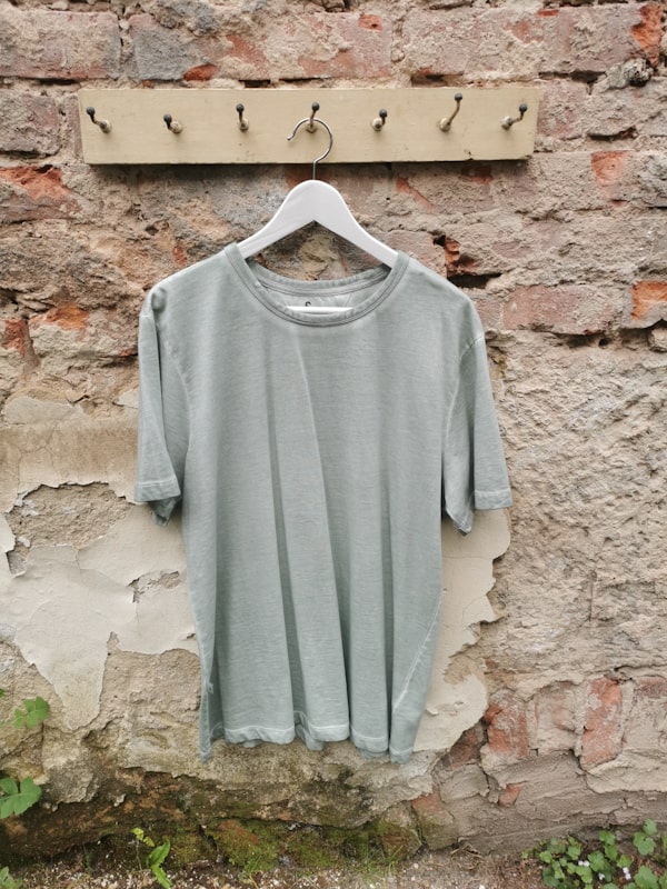 T-Shirt oil dyed mint - Colours and Sons