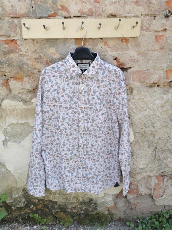 Baumwoll Hemd floral Print - Colours and Sons