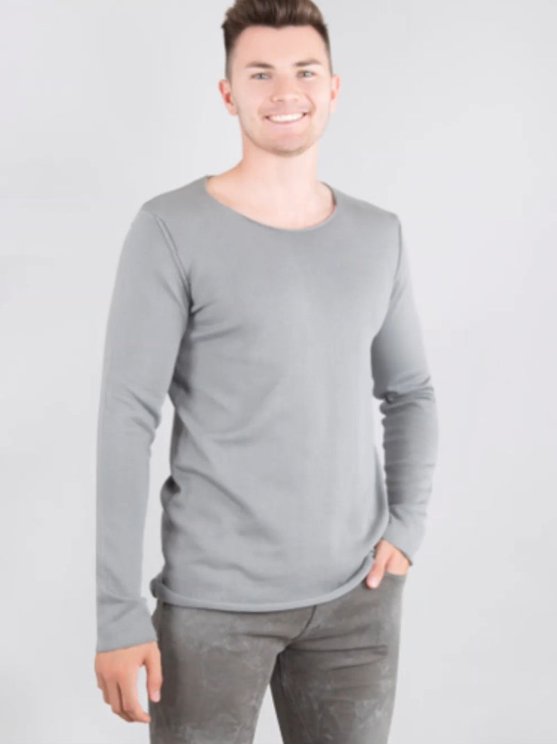 Baumwoll Pullover grau - Imperial