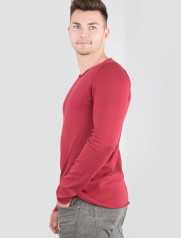 Baumwoll Pullover rosso - Imperial