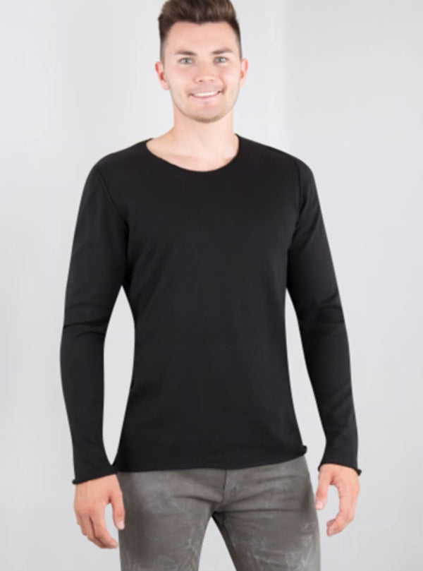 Baumwoll Pullover schwarz - Imperial
