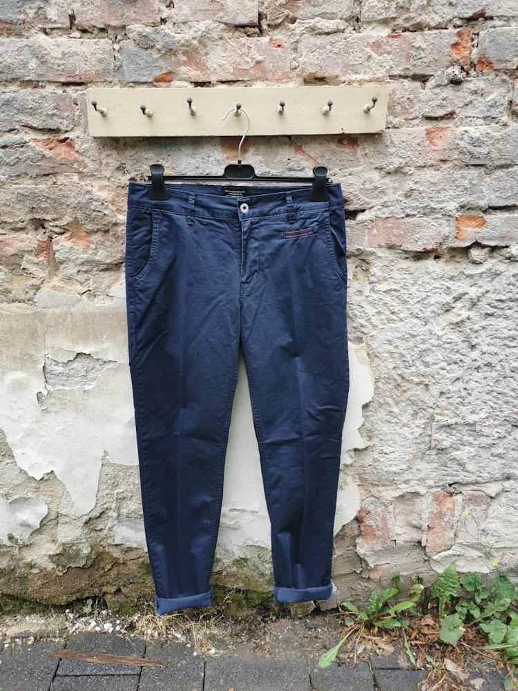 Chino Hose blau  - loft