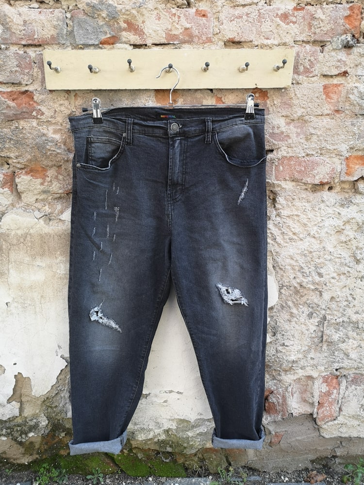 Black Denim loose fit - Imperial
