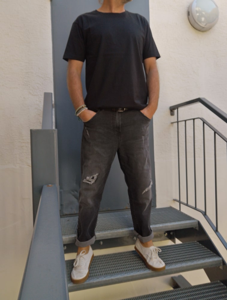 Black Denim loose fit - Imperial