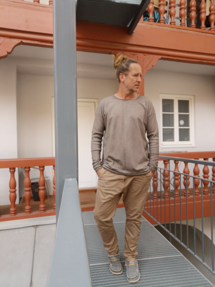 Sweatshirt vintage mud - Riaz Dan