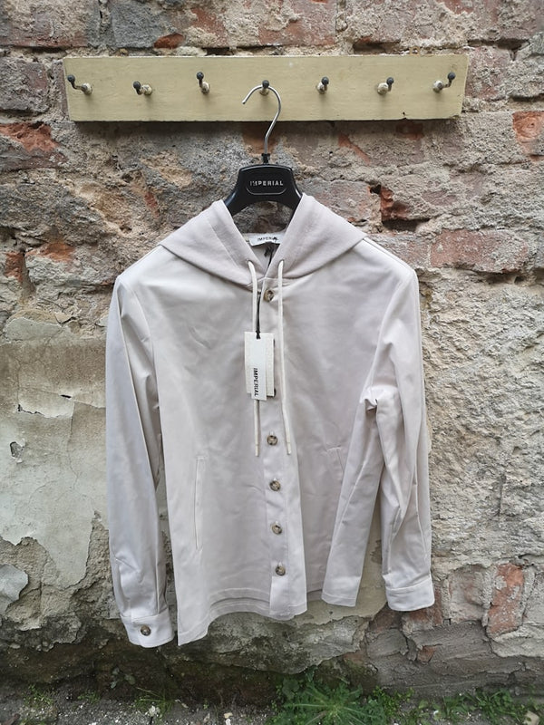 Kapuzen Hemdjacke beige - Imperial